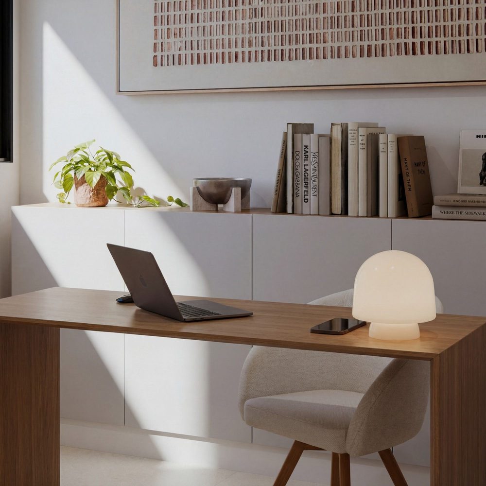 Arbeitsbereich mit Schreibtisch